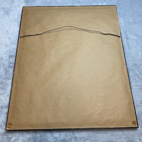 Violinist Musician Pencil Drawing Artist Signed Mark Eanes 1979 Wood Frame 17x21 - Picture 2 of 7